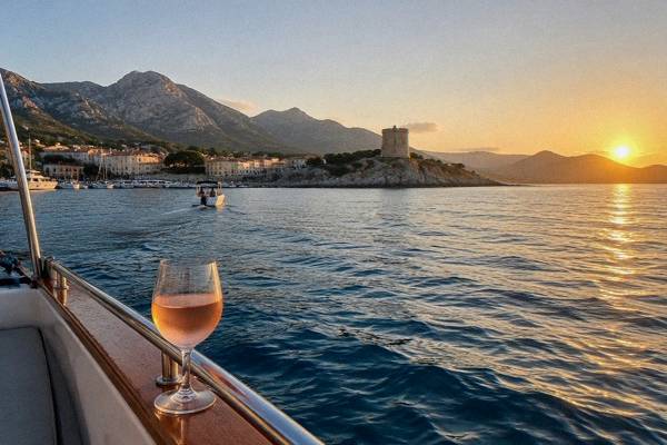 Sunset Cruise, Corsican Rosé, Propriano