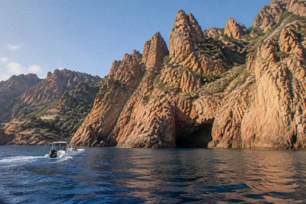 Piana Calanques and Caves, Golfe de Porto