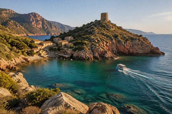 Sagone 6-Hour Cruise, Swim, Sagone