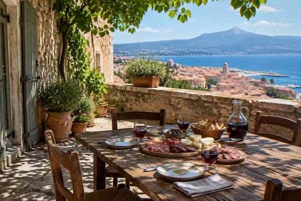 Corsican Meal, Complete Formula, Ajaccio