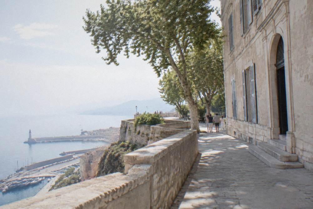 Facade of the Palais des Gouverneurs housing the Museum of Bastia